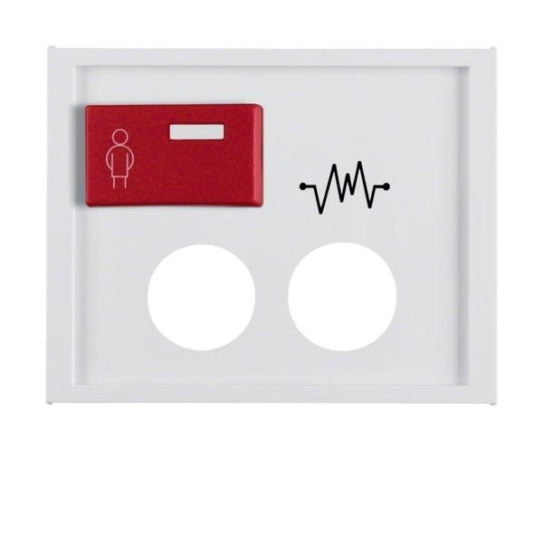 PLACA PARA ACKERMANN 73071D K1 BLANCO POLAR