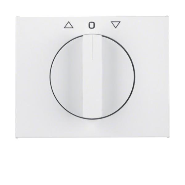 PLACA CENTRAL CON MANDO FLECHA K1 BLANCO POLAR