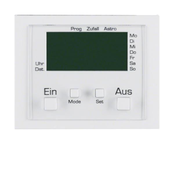 MÓDULO INTERRUPTOR HORARIO CON DISPLAY CONEXIÓN K1 BLANCO POLAR