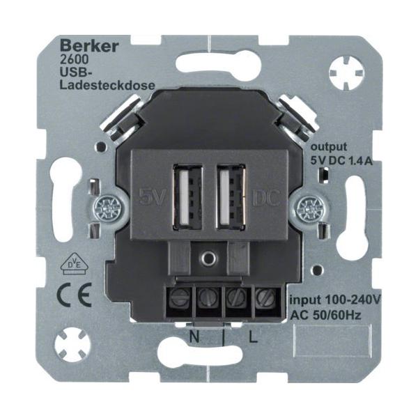 MECANISMO TOMA USB 230V ANTR.MT.
