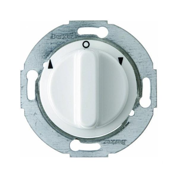 PULSADOR ROTATIVO BIPOLAR CON MANDO BLANCO POLAR