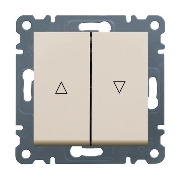 INTERRUPTOR PERSIANA LUMINA2 BLANCO