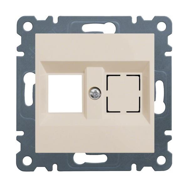 SOPORTE DOBLE KEYSTONE JACK LUMINA2 BL.