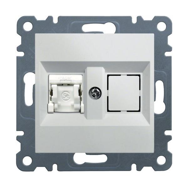 TOMA 1xRJ45 CAT.6 UTP LUMINA2 BLANCO