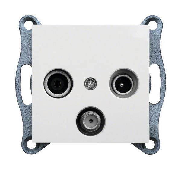 TOMA RTV-SAT PASO LUMINA2 BLANCO