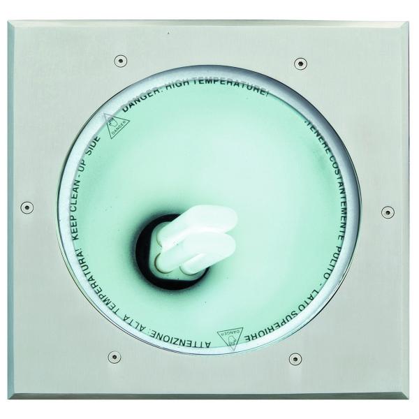 EMPOTRABLE SUELO LIBECCIO CUADRADO TC-D 26W INOXIDABLE