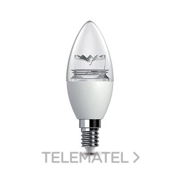 LÁMPARA DECORATIVA LED PRISMA 5,5W 450lm E14 CLARA