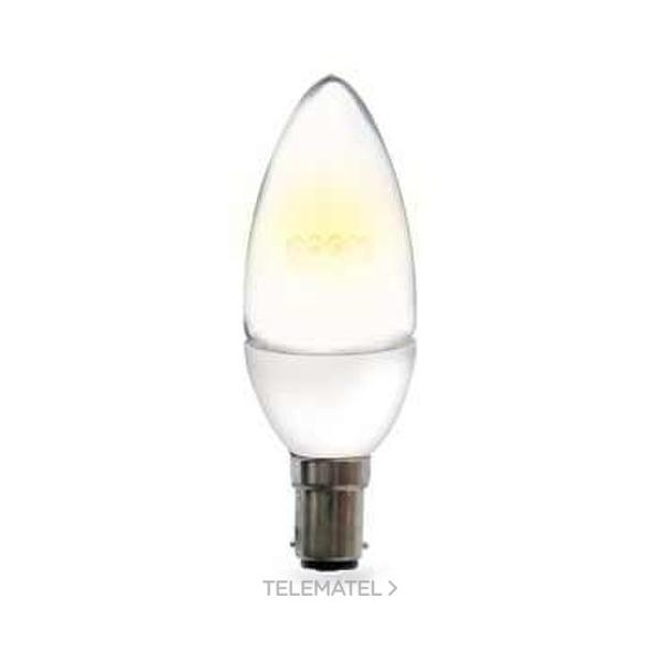 LÁMPARA LED DECORATIVA PRISMA VELA REGULABLE BLANCO 5,5W OPAL