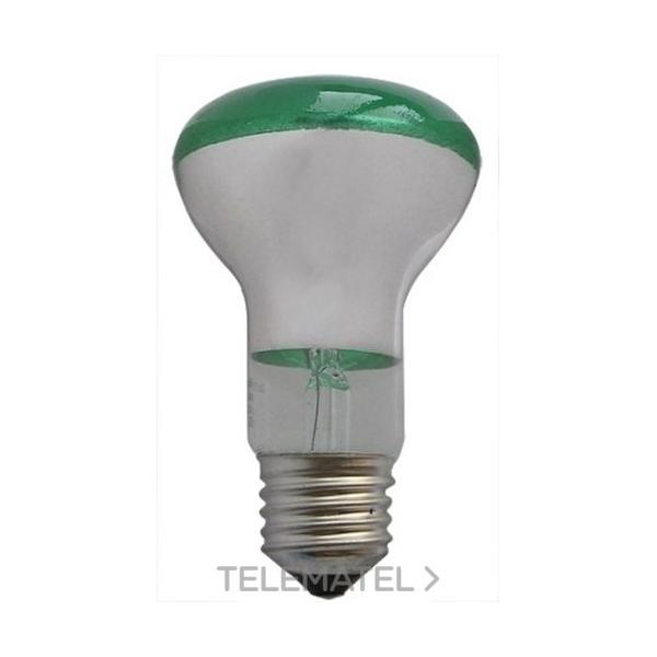 LMPARA R80-cpula PINTADA 60W E27 VERDE