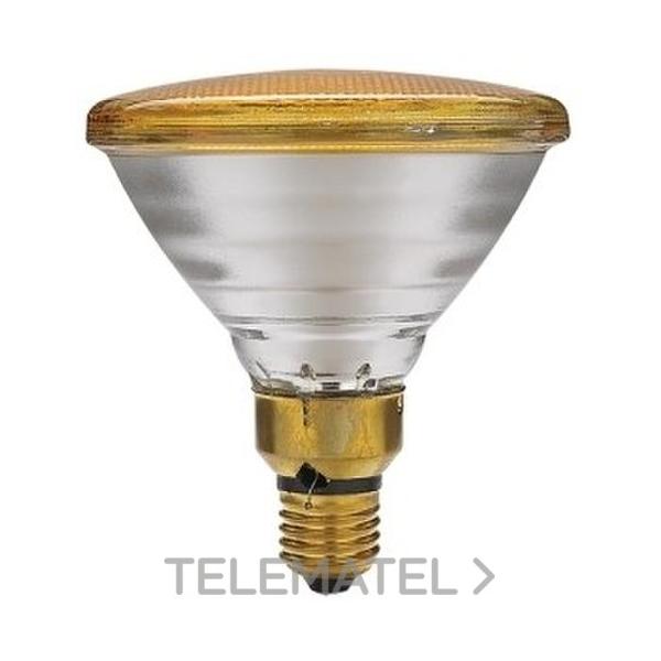 LAMP.PAR 38 FLOOD PINTADO 80W E27 AMAR.