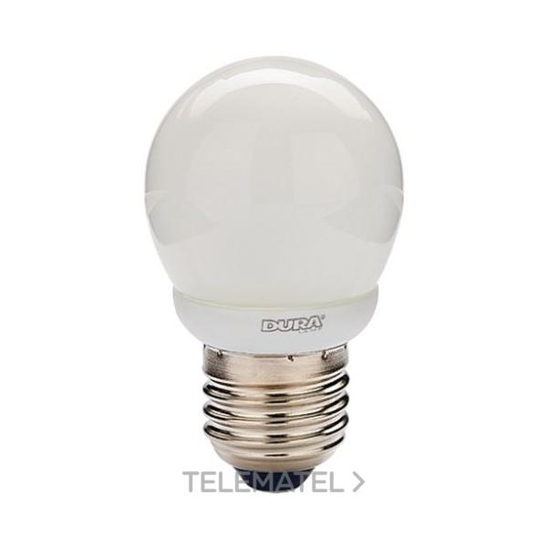 LAMP.DURALUX MINI ESFER.LUZ NAT.7W E27