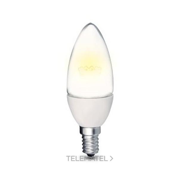 LÁMPARA LED DECORATIVA PRISMA VELA REGULABLE BLANCO 4W OPAL