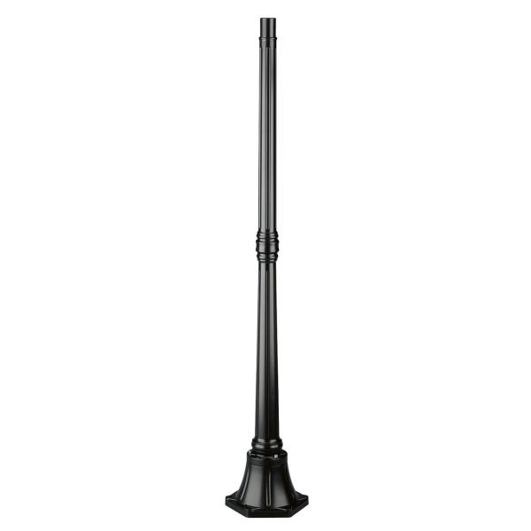 COLUMNA ALUMINIO 160cm ø4,5cm NEGRO