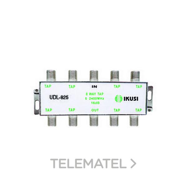 DERIVADOR 8 LINEAS SECUND.25dB UDL-825