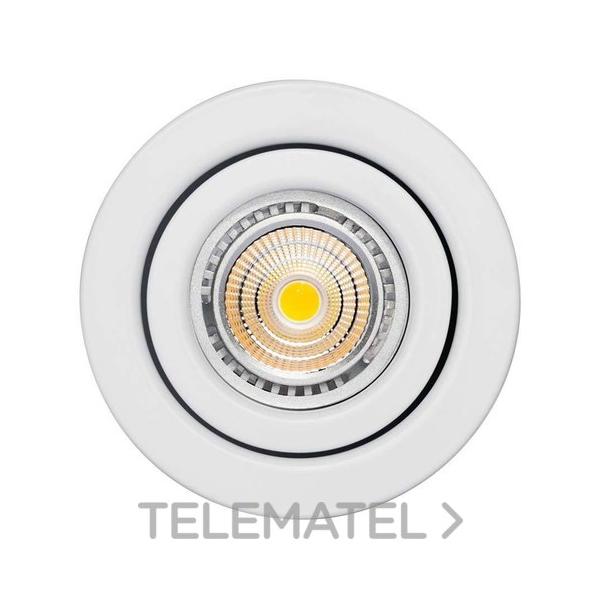 SPOT ARO CHAPA ABATIBLE MR16 50W GU5.3 BLANCO