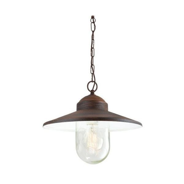 COLGANTE BRIXEN IP55 E27 MATE NEGRO