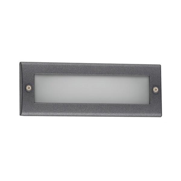 EMPOTRABLE BARRI LED 8,7W 3K 660lm 26,8cm GRIS