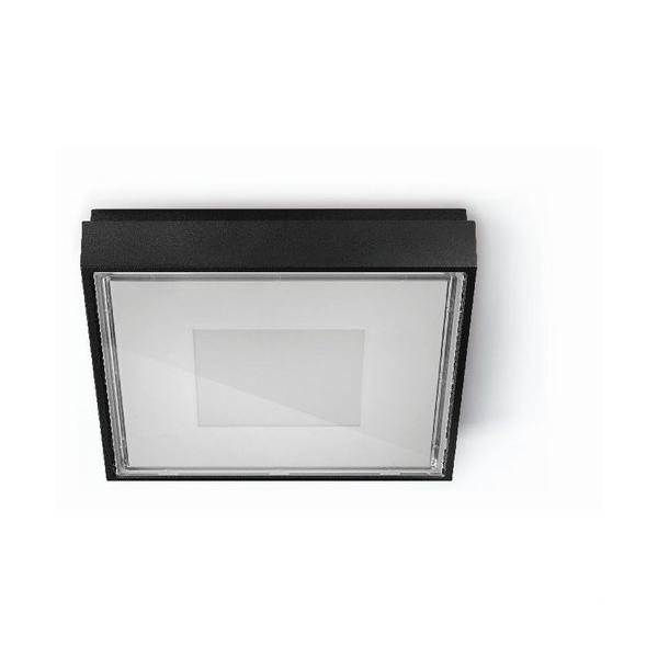 APLIQUE VIENA SQ IP65 LED 4,3W 400lm 3K NEGRO