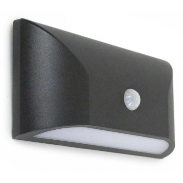 BALIZA UMBRA LED 6W 498 LM 3000K NEGRO