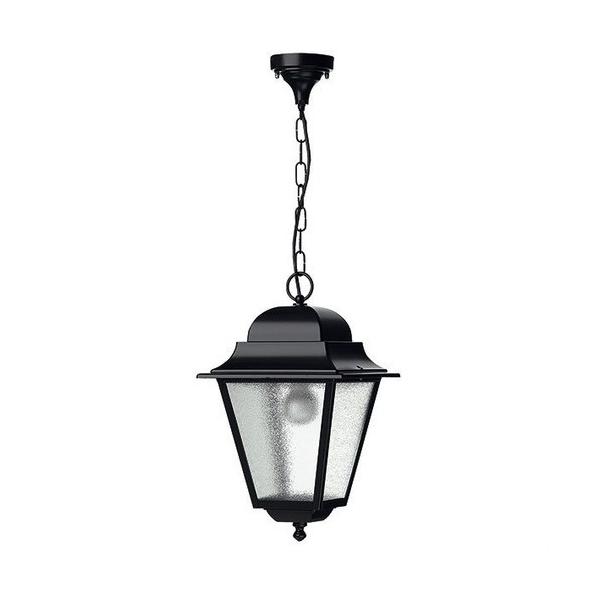 LUMINARIA ELITE-4 COLGAR E-27 18x34 NEGRO