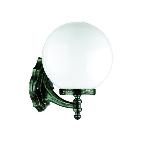 APLIQUE GLOBI E-27 DIÁMETRO 20 OPAL BLANCO