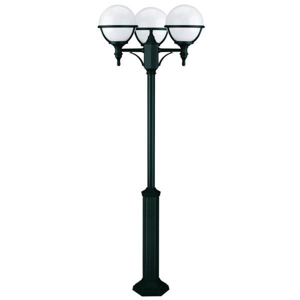 FAROLA PUENTE CLIC-CLAC GLOBO E-27 3L NEGRO