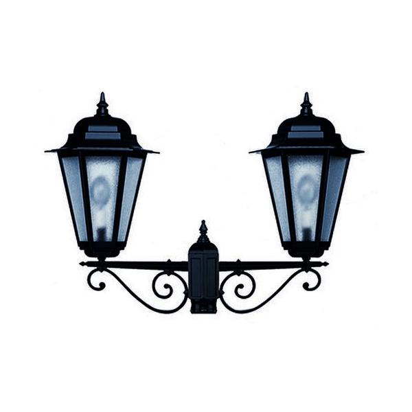 CABEZA ALUMINIO DIFUSOR CRISTAL 2L VILLA BIG IP-23 NEGRO