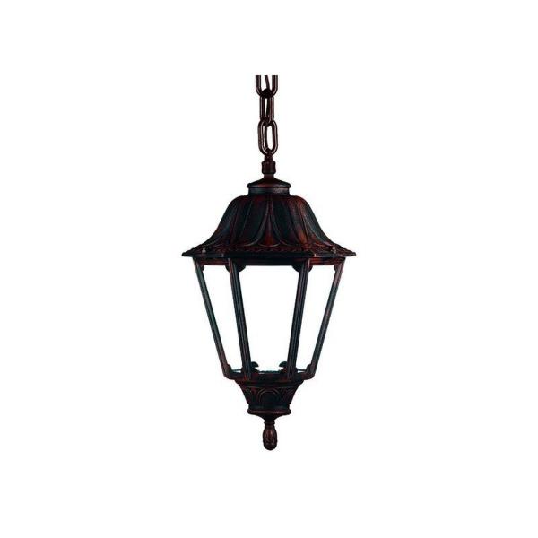 LUMINARIA COLGANTE INDURA BIG-6 IP65 GX53 NEGRO