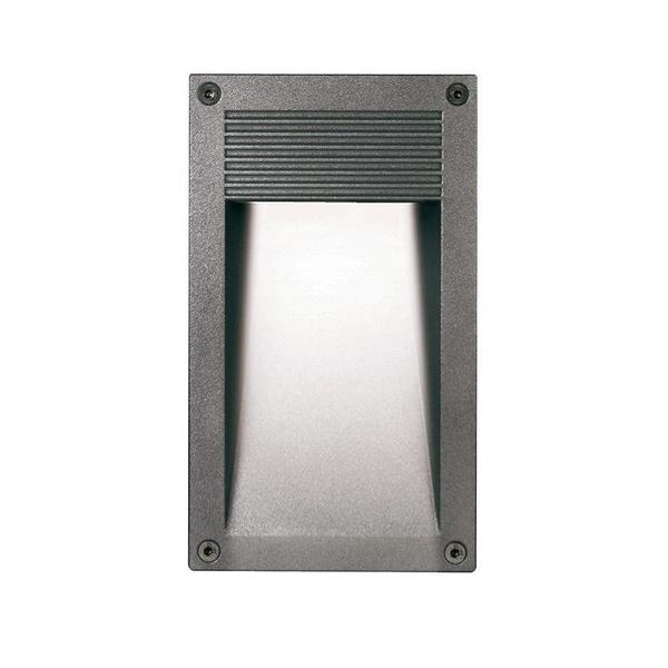 EMPOTRABLE VERTICAL RIMA IP65 LED 8,2W 3300K ANTRACITA