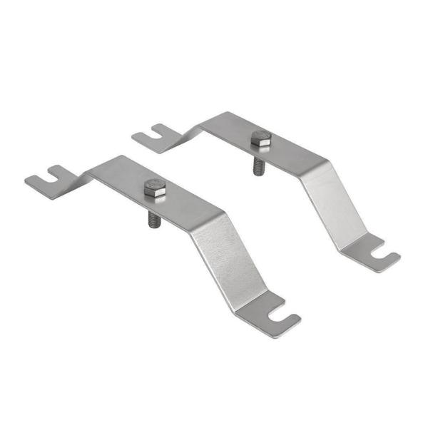 FIJACIÓN PLACA A PARED 225x39x30mm ANODIZADO (2u)