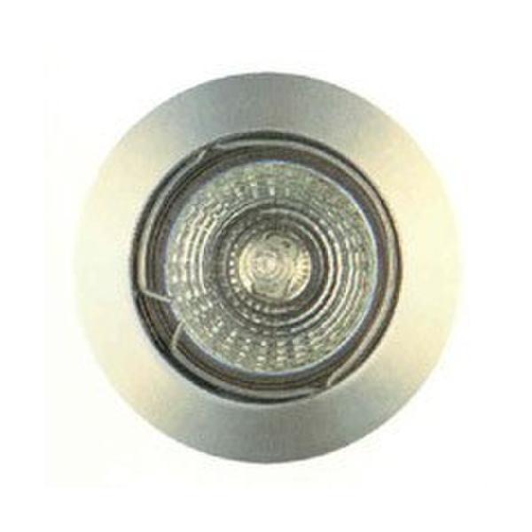 LUMINARIA FIJO ZAMAK 12V 50W 50mm s285 CROMO MATE