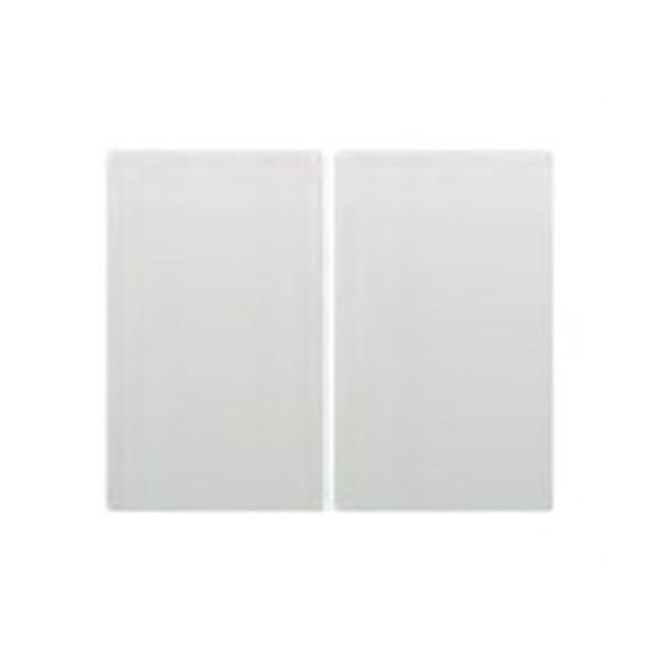 TECLA DOBLE INTERRUPTOR + CONMUTADOR SERIE IRIS EN VERDE MINERVA