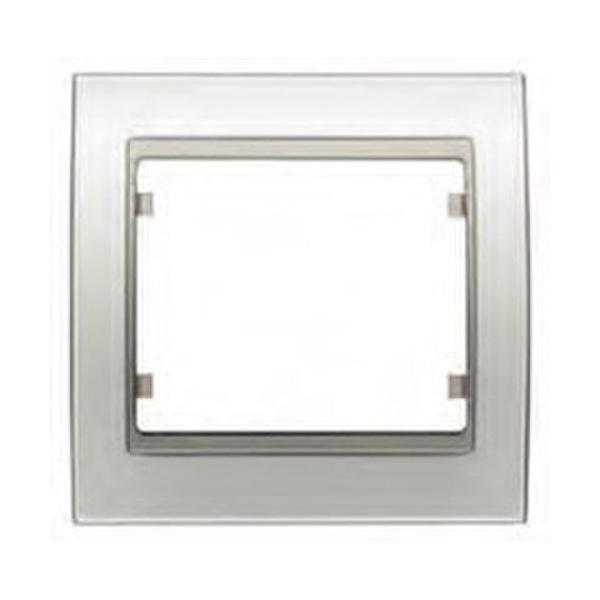 MARCO 2 ELS.HORIZ.ZAMAK S.MEGA BL.PERLA