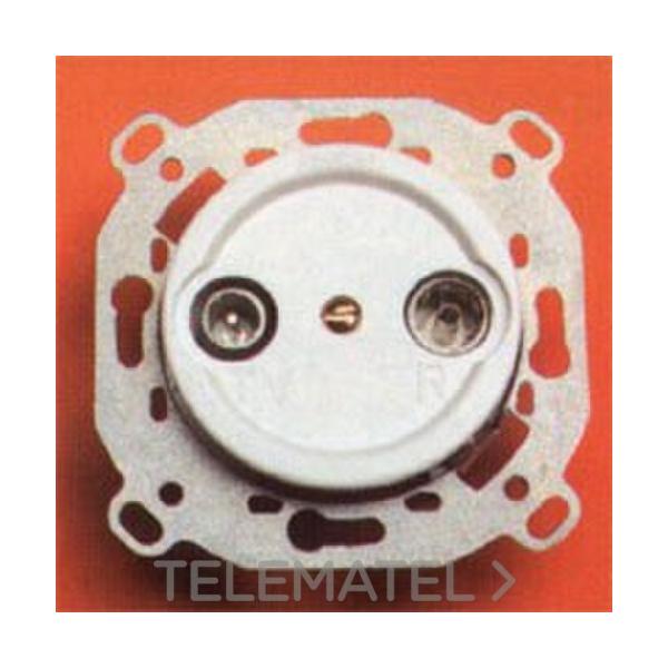 TOMA INTERMEDIA TV VENEZIA BASE MARRÓN (PACK)