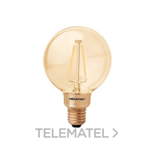 LÁMPARA GLOBO FILAMENT GOLDEN LED 3W 2200K