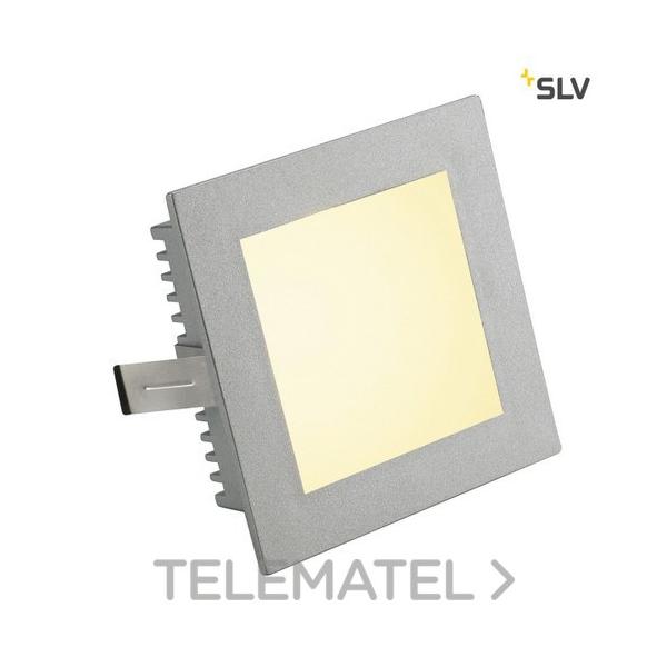 LUMINARIA EMPOTRABLE BASIC G4/BI-PIN 20W GRIS-PLATA