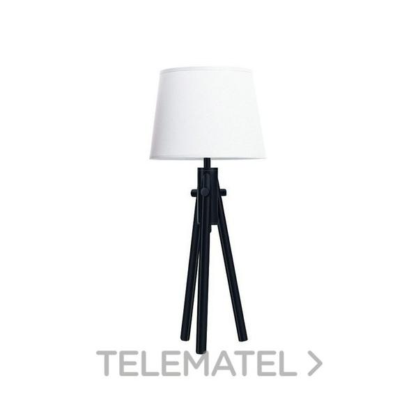 SOBREMESA A TU ESTILO IP20 E27 60W NEGRO