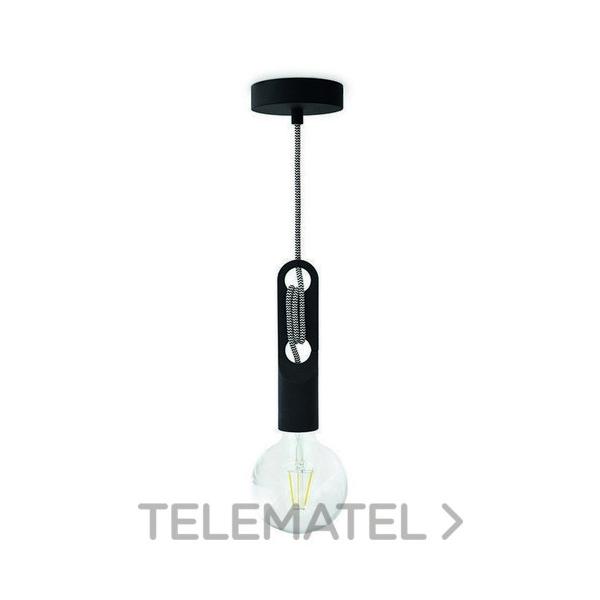 COLGANTE SELENE IP20 E27 40W NEGRO