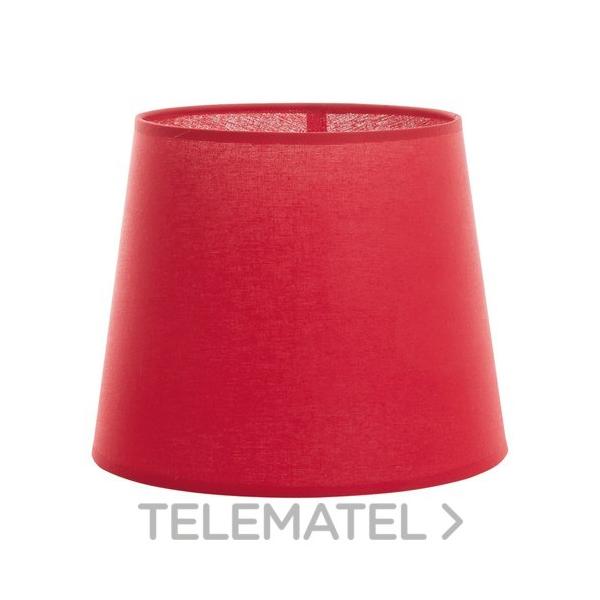 PANTALLA A TU ESTILO ROJO d.24cm