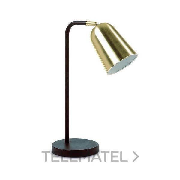 PIE SALÓN ASTRID IP20 E27 60W MARRÓN COBRE