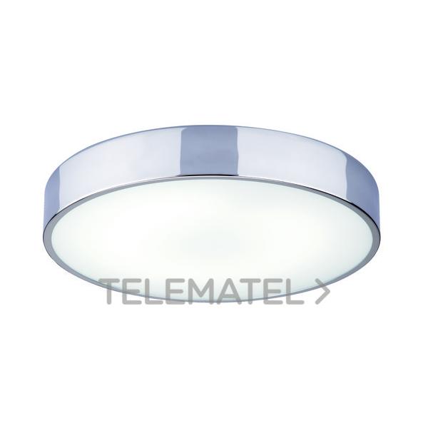 PLAFÓN LARI DIÁMETRO 45cm IP20 2GX13 40W CROMO