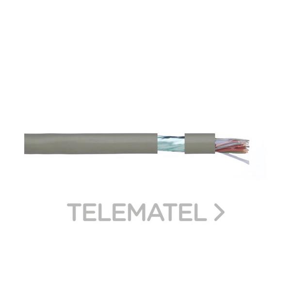 CABLE INTERFONO 10x2x0,5 APANTALLADO GRIS (ECA)