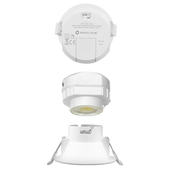 CUERPO LED BLANCO PULCOM 8W SWICHT