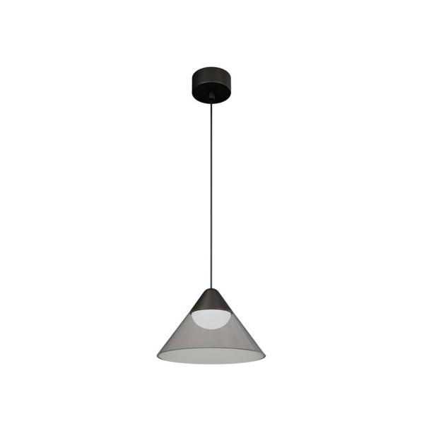 LUMINARIA ARK SUSPENSIN / SUPERFICIE NEGRO GRIS 6W 3000K