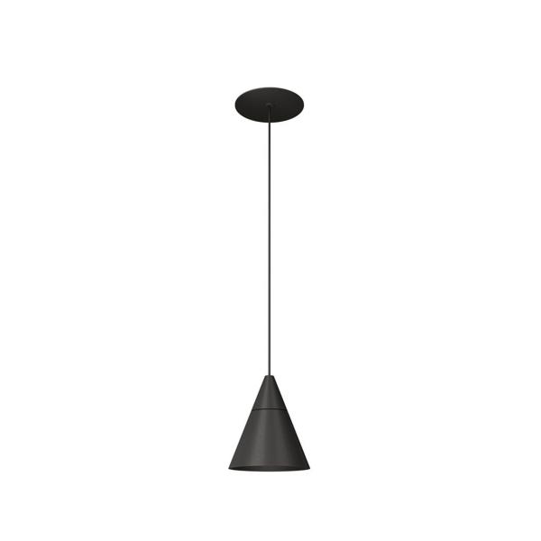 LUMINARIA ZOE SUSPENSIN FLORN ENCASTRAR NEGRO 7W 38 2700K