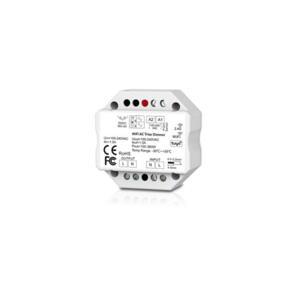 REGULADOR TRIAC/CORTE DE FASE PUSH RF 2,4 POWER 2Amp