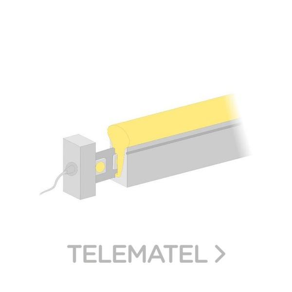 PERFIL FLEXIBLE LATERAL ESTANCO 5 METROS IP67 NGULO DE APERTURA 270