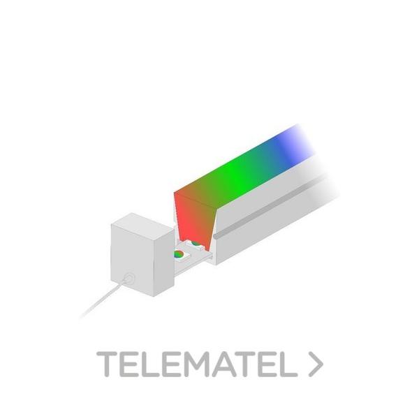 PERFIL FLEXIBLE FRONTAL ESTANCO NEN 1 CON TIRA LED PXEL 14,4W/m IP67