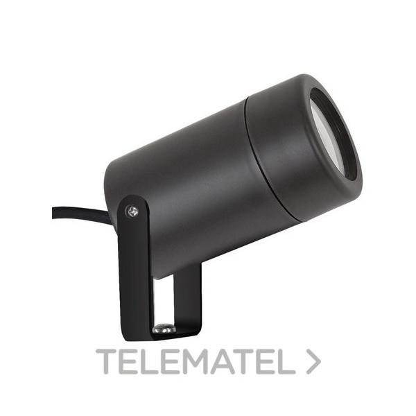 FOCO EXTERIOR PARA GU10 IP65 NEGRO