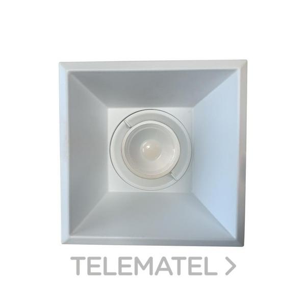 EMPOTRABLE REDONDO 7W 520lm 3000K FIJO DE FUNDICIÓN DE ALUMINIO IP20 DIMM BLANCO